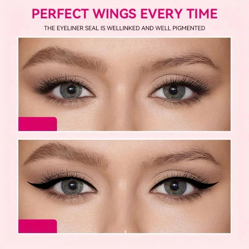 PAZT Integrated Winged Eyeliner Stamp Waterproof Liquid Eye Pen