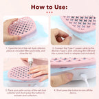 USB Nail Dust Collector and Vacuum for Home Manicures