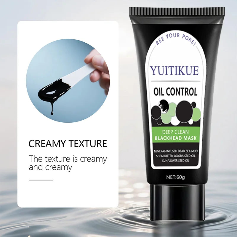 YUITIKUE Bamboo Charcoal Blackhead Mask Deep Pore Cleansing Peel Off 60g