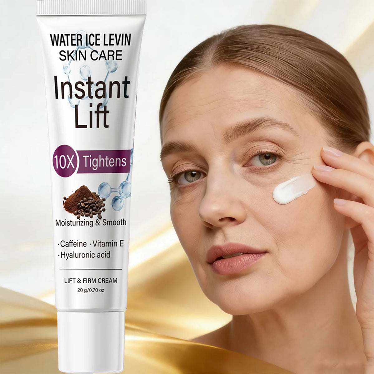 Water Ice Levin Caffeine Eye Cream Firming Anti Aging Moisturizer