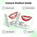 Comfortable Fit Silicone Denture Set with Storage Case