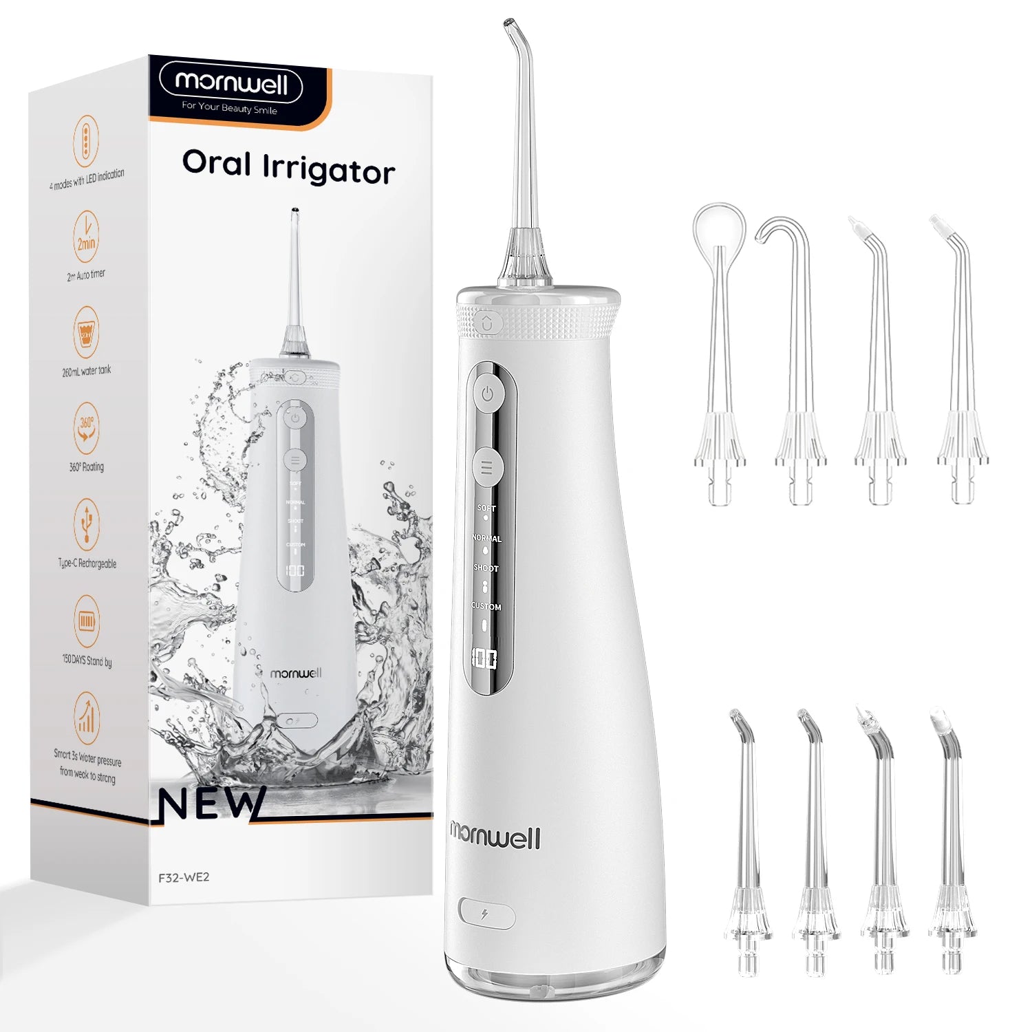 Portable Cordless Water Flosser for Teeth Cleaning and Gum Health - 15