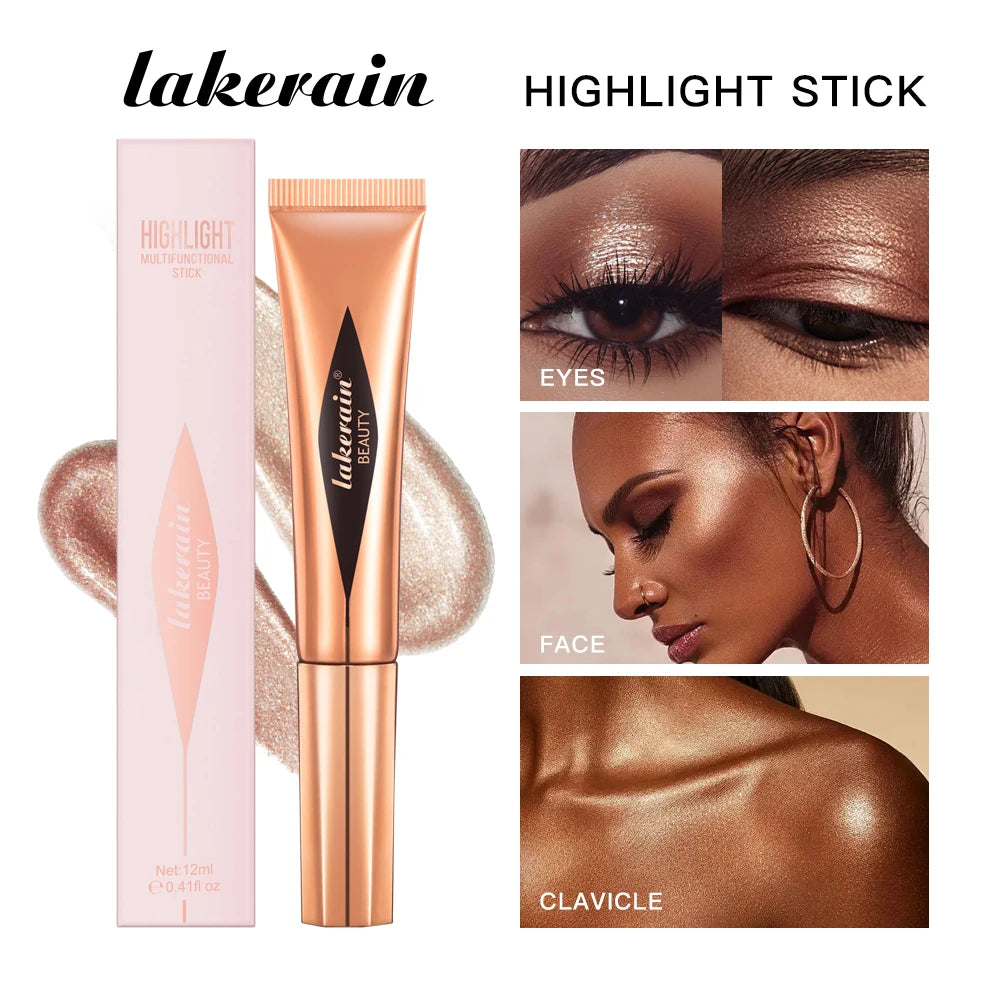 Liquid Face Contour and Highlighter Wand with Cushion Applicator