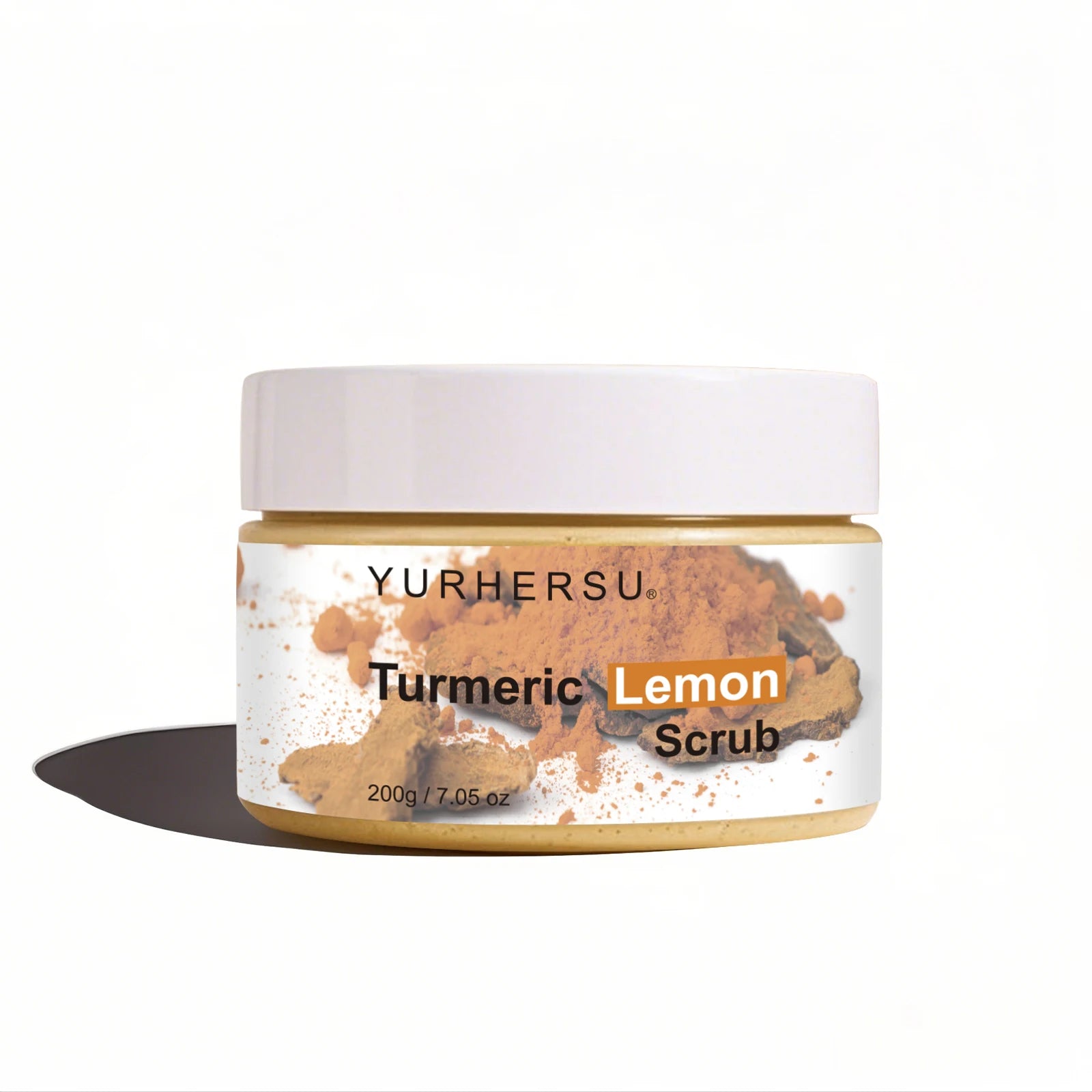 Turmeric Vitamin C Exfoliating Body Scrub Brightening Skincare 200g - 16