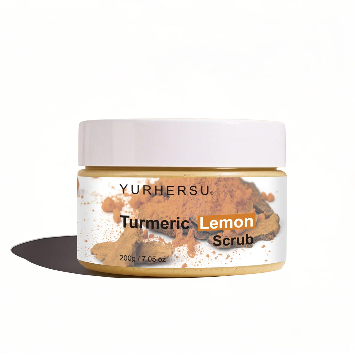 Turmeric Vitamin C Exfoliating Body Scrub Brightening Skincare 200g