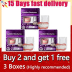 Comfort Fit Silicone Dentures Upper and Lower Set