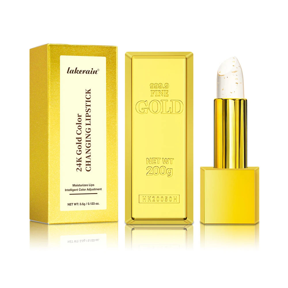 24K Gold Color Changing Moisturizing Lip Balm - 21