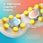 Smart Eye Massager with Cooling and Vibration for Eye Strain Relief