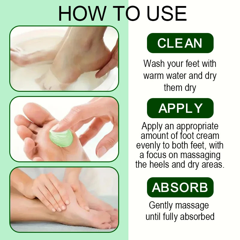 Heyxi Tea Tree Oil Foot Cream Deep Moisturizing Heel Repair