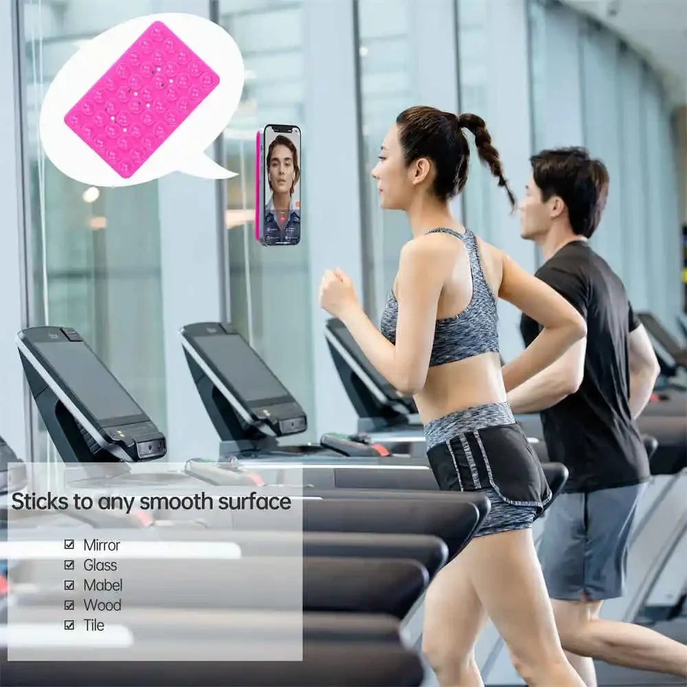 Silicone Suction Cup Phone Mount for Hands-Free Selfies & Videos