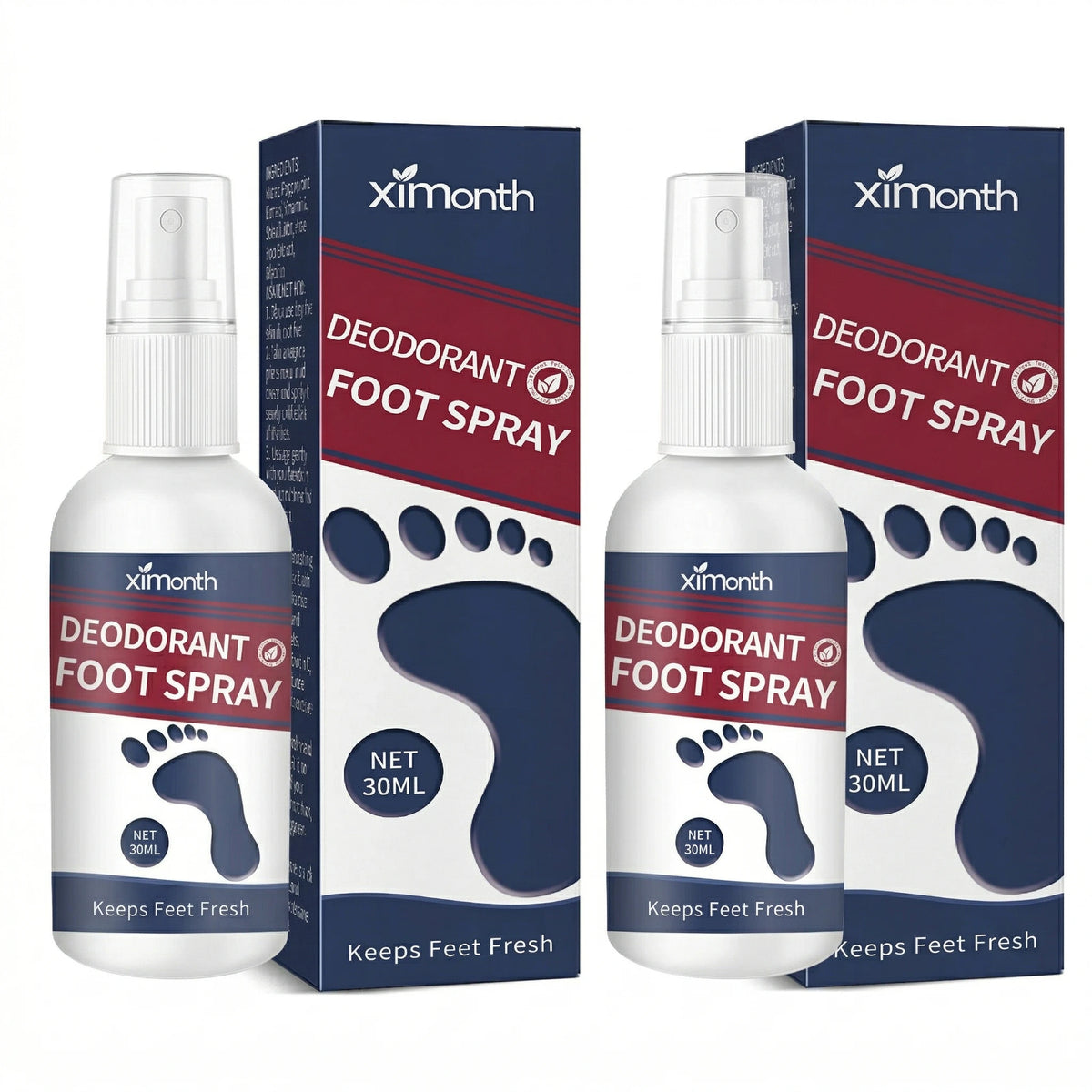 Refreshing Foot Deodorizer and Moisturizing Spray
