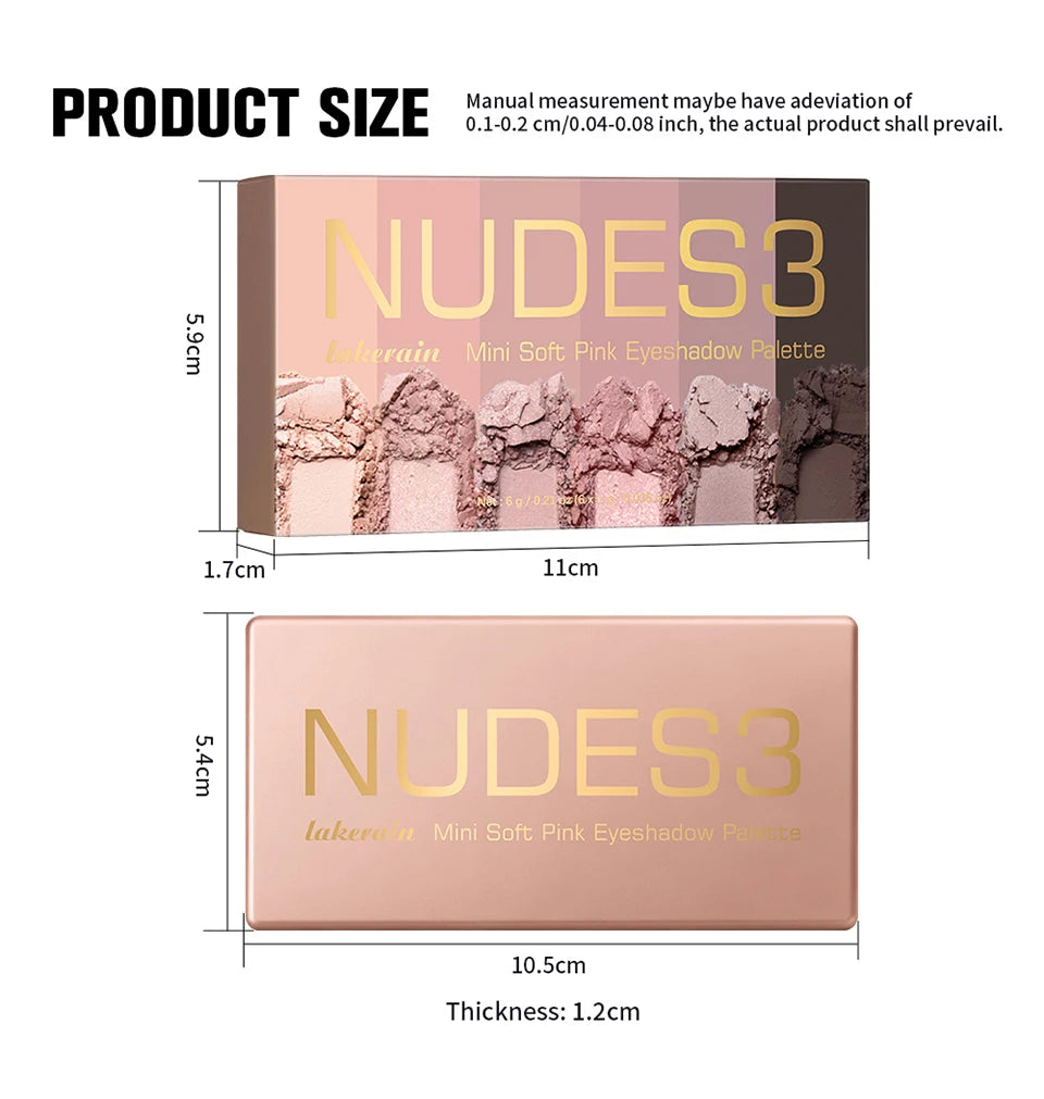 Matte and Shimmer Eyeshadow Palette - 15
