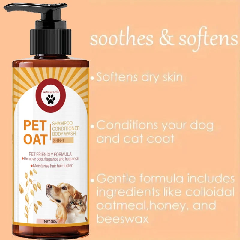 3-in-1 Pet Shampoo Conditioner and Body Wash for Dogs and Cats - 11