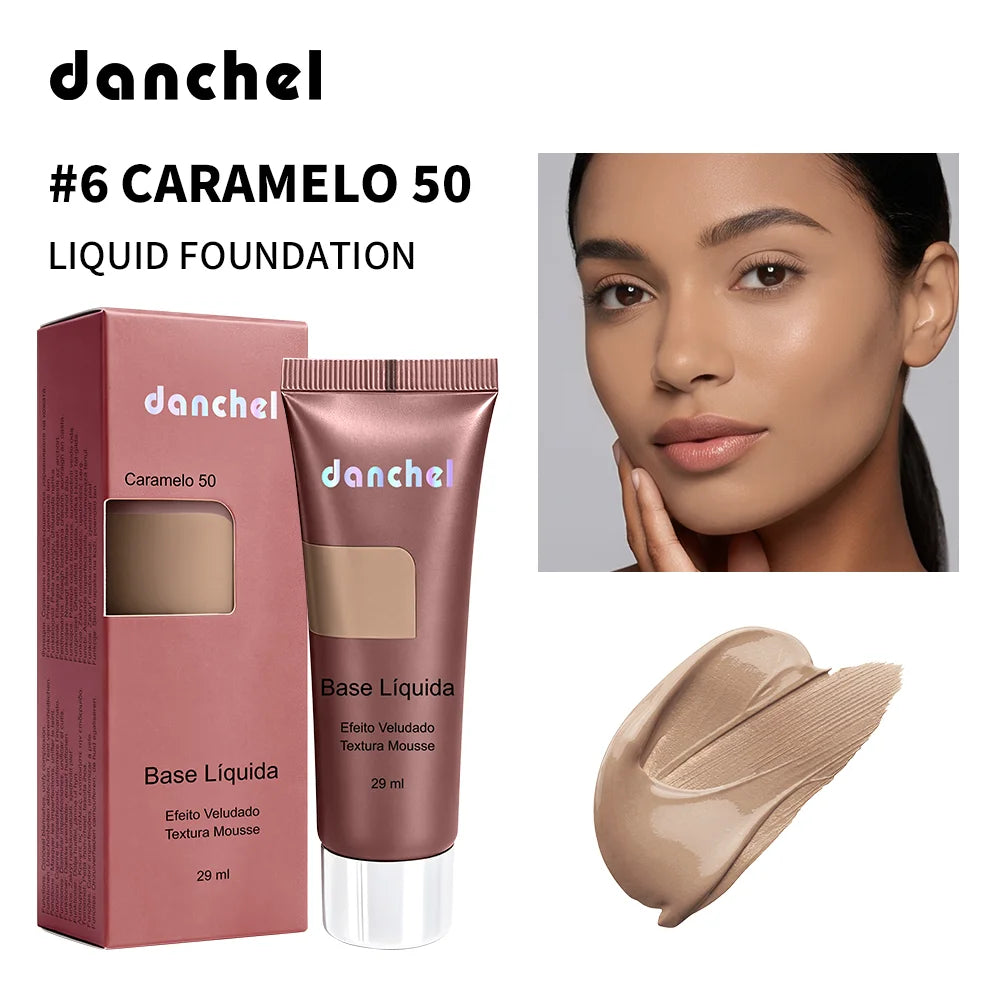 Velvet Matte Liquid Foundation for All-Day Wear