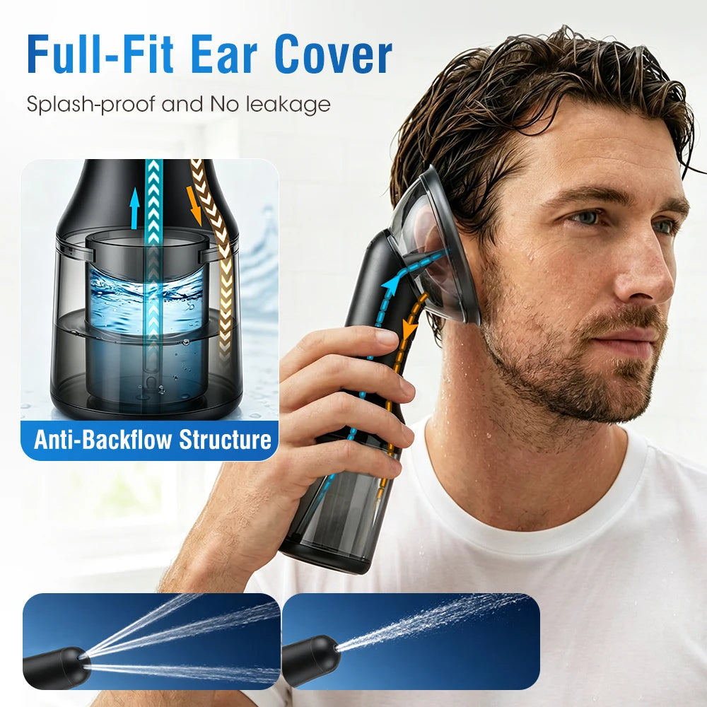 Electric Ear Wax Removal Irrigation Kit with LED Display