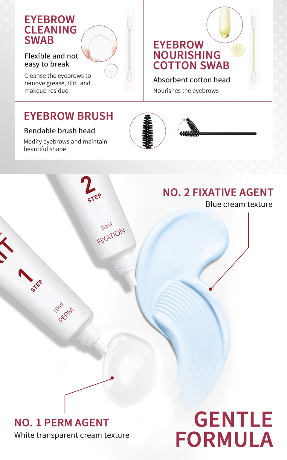 Professional Eyebrow Lamination Kit for Full and Defined Brows - 12