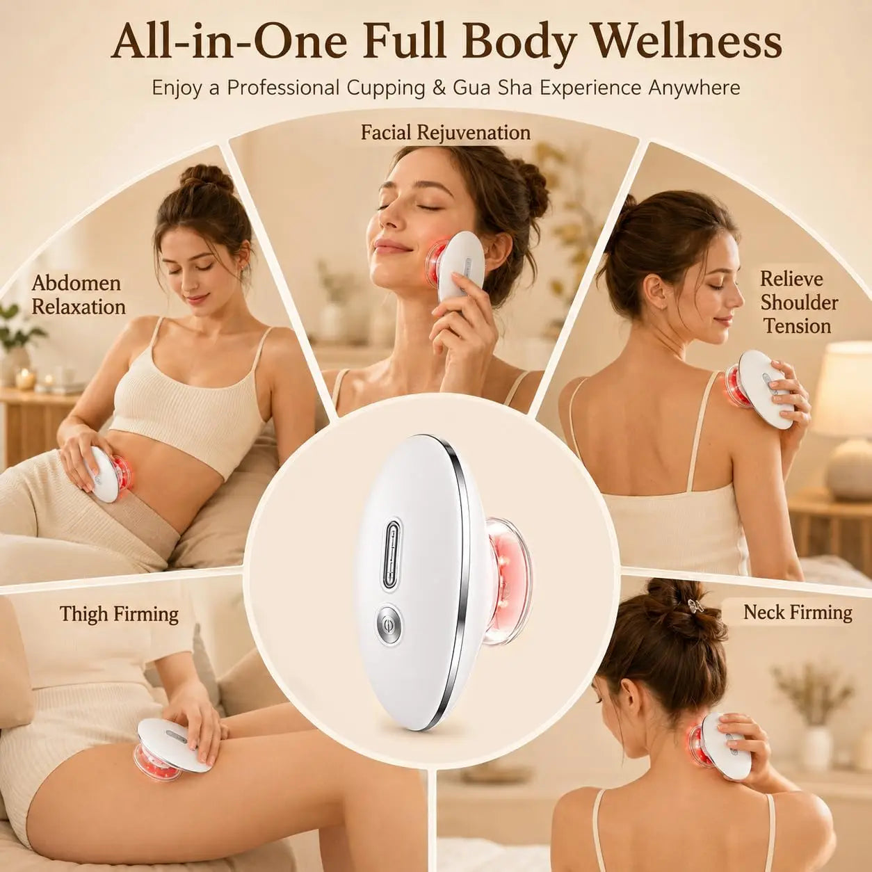 3-in-1 Body and Face Sculpting Massager - 6