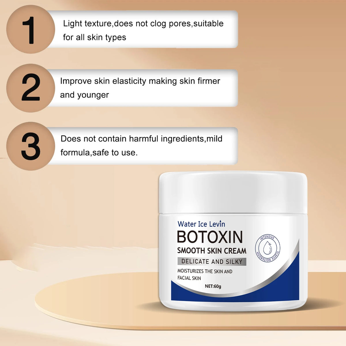 Water Ice Levin Firming Moisturizing Cream Anti Aging Face Treatment