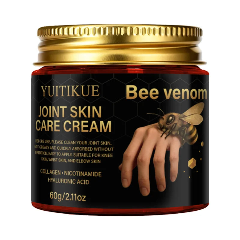 YUITIKUE Bee Venom Joint Cream Moisturizing Body Care Balm 60g - 7