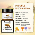Whipped Beef Tallow and Honey Moisturizing Face and Body Balm
