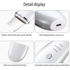 Ultrasonic Skin Scrubber Facial Pore Cleaner Blackhead Remover Device