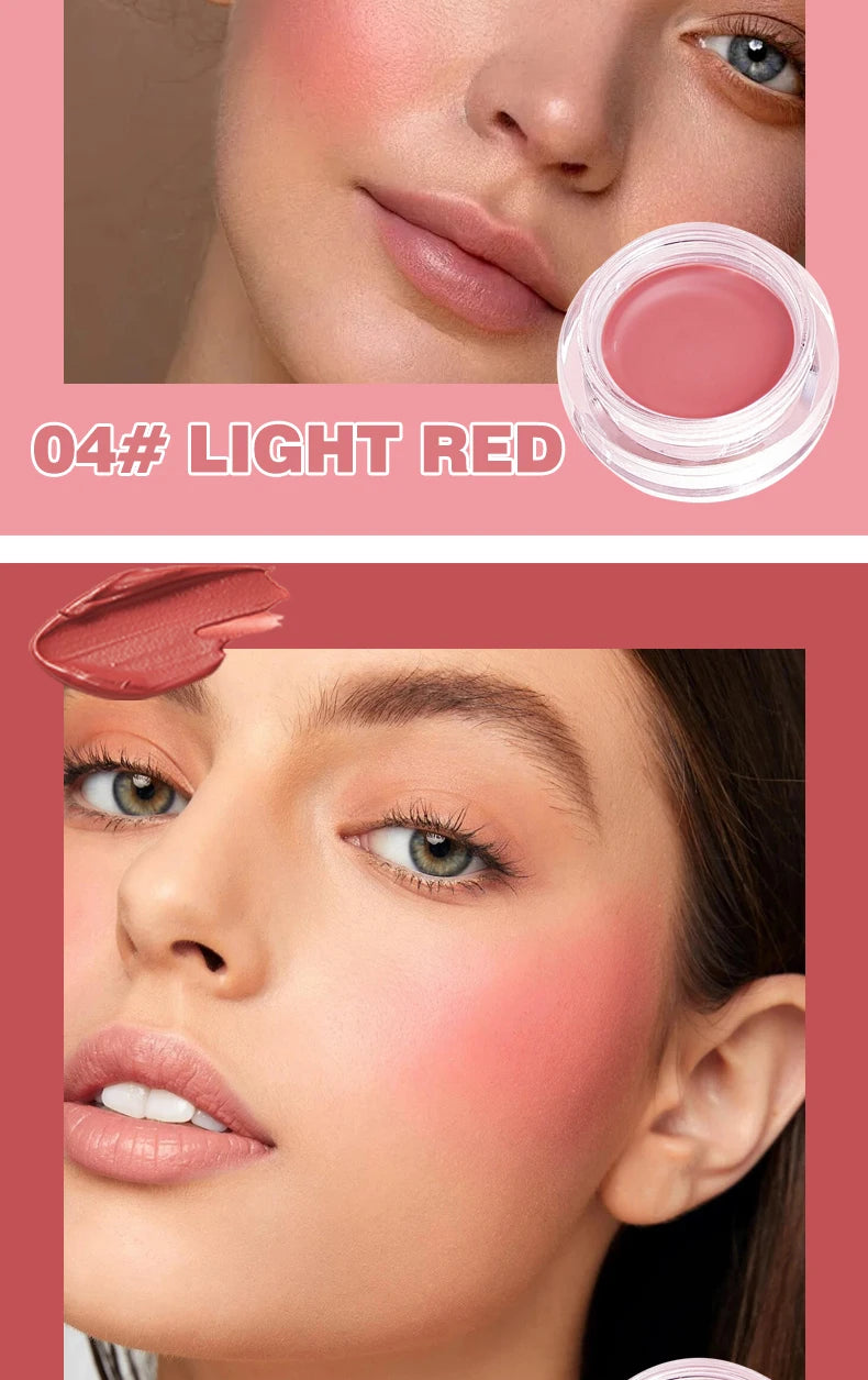 Waterproof Powder Blusher Natural Long Lasting Face Blush