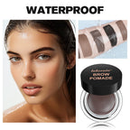Long-Lasting Waterproof Eyebrow Pomade for Natural Definition