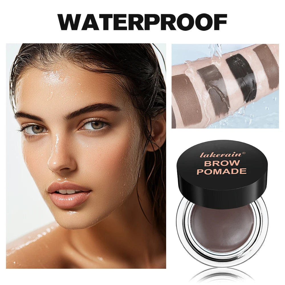 Long-Lasting Waterproof Eyebrow Pomade for Natural Definition
