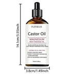 YUITIKUE Magnesium Castor Oil Body Massage Oil 100ml
