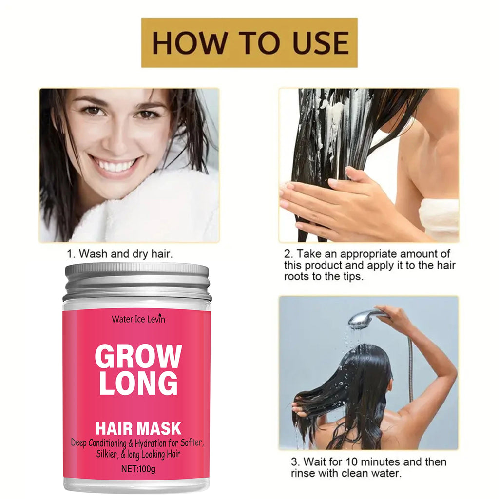 Deep Conditioning Hair Mask with Caffeine Ginseng and Vitamin E 100g