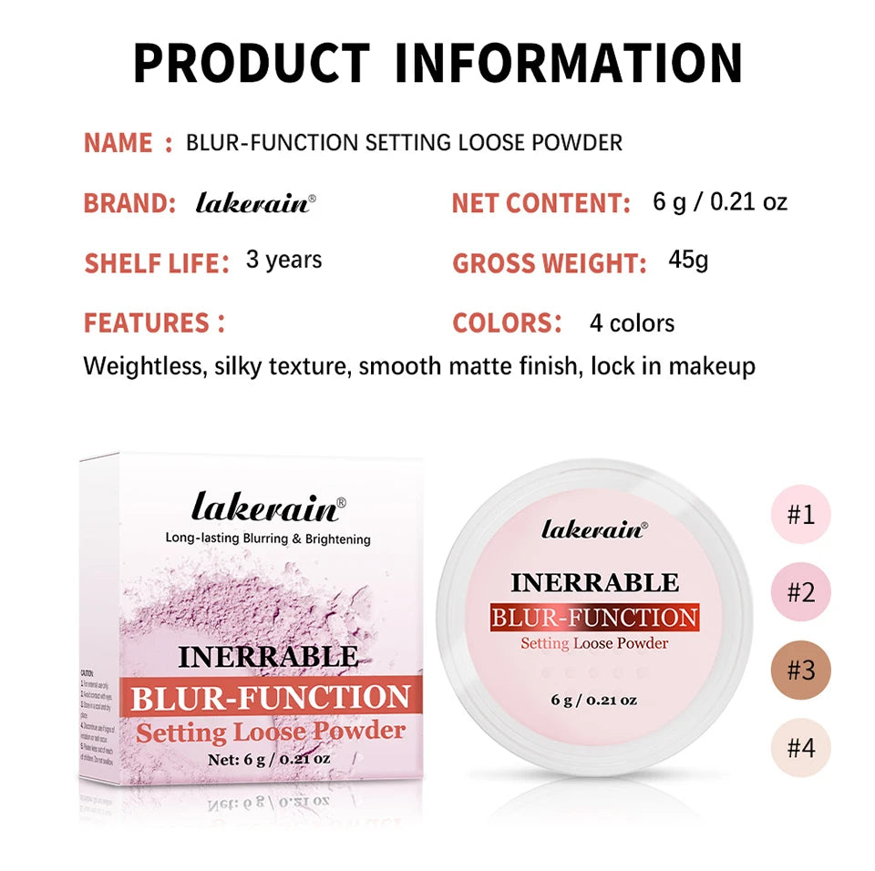 Matte Finish Oil-Control Loose Setting Powder - 18