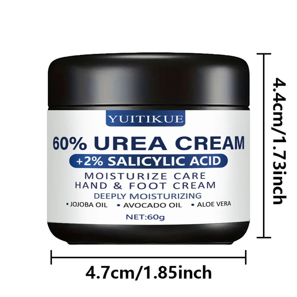 Yuitikue 60% Urea Cream Salicylic Acid Moisturizer for Hands and Feet - 8