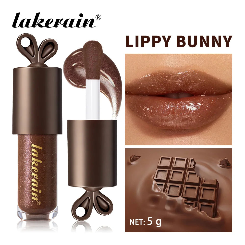 Chocolate Glow Moisturizing Plumping Lip Gloss - 21