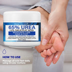 Urea 65 Percent Foot Cream Salicylic Acid Moisturizing Exfoliating Balm