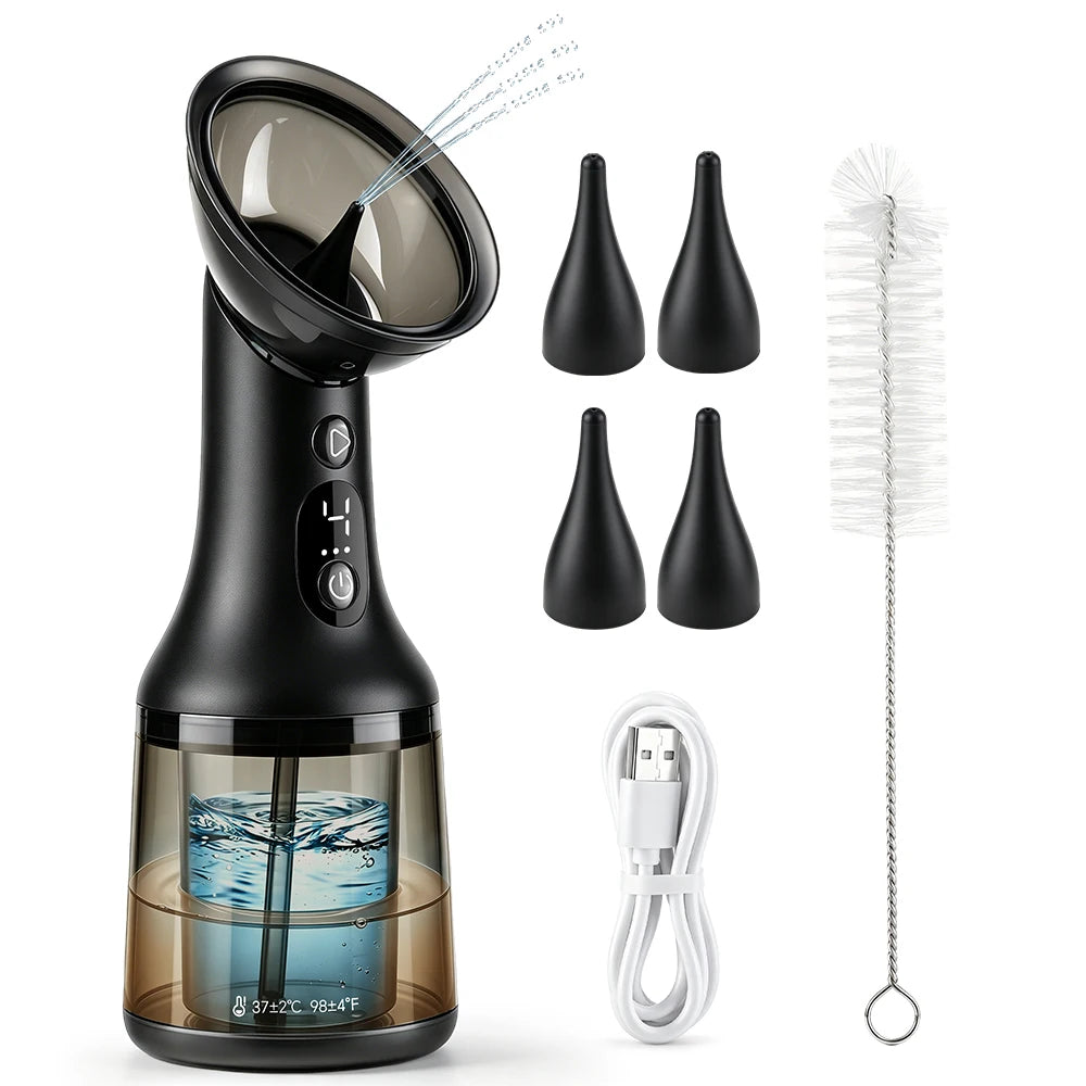Electric Ear Wax Removal Irrigation Kit with LED Display - 17