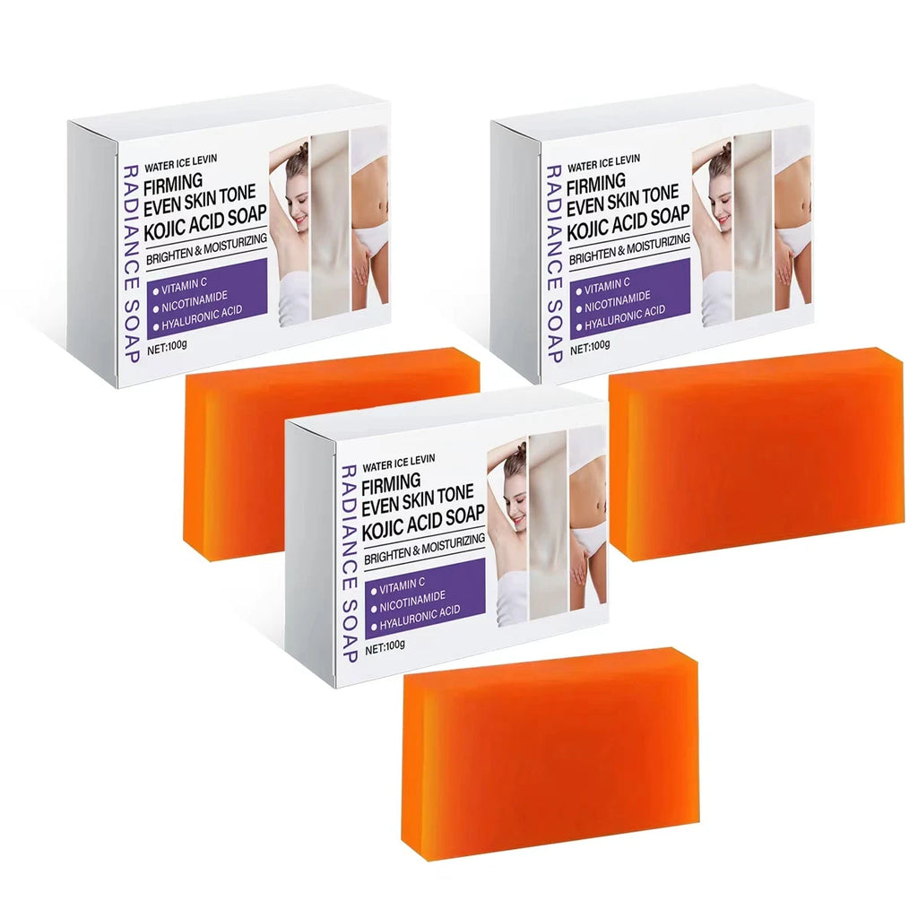 Radiance Kojic Acid Soap with Vitamin C Niacinamide Brightening Bar