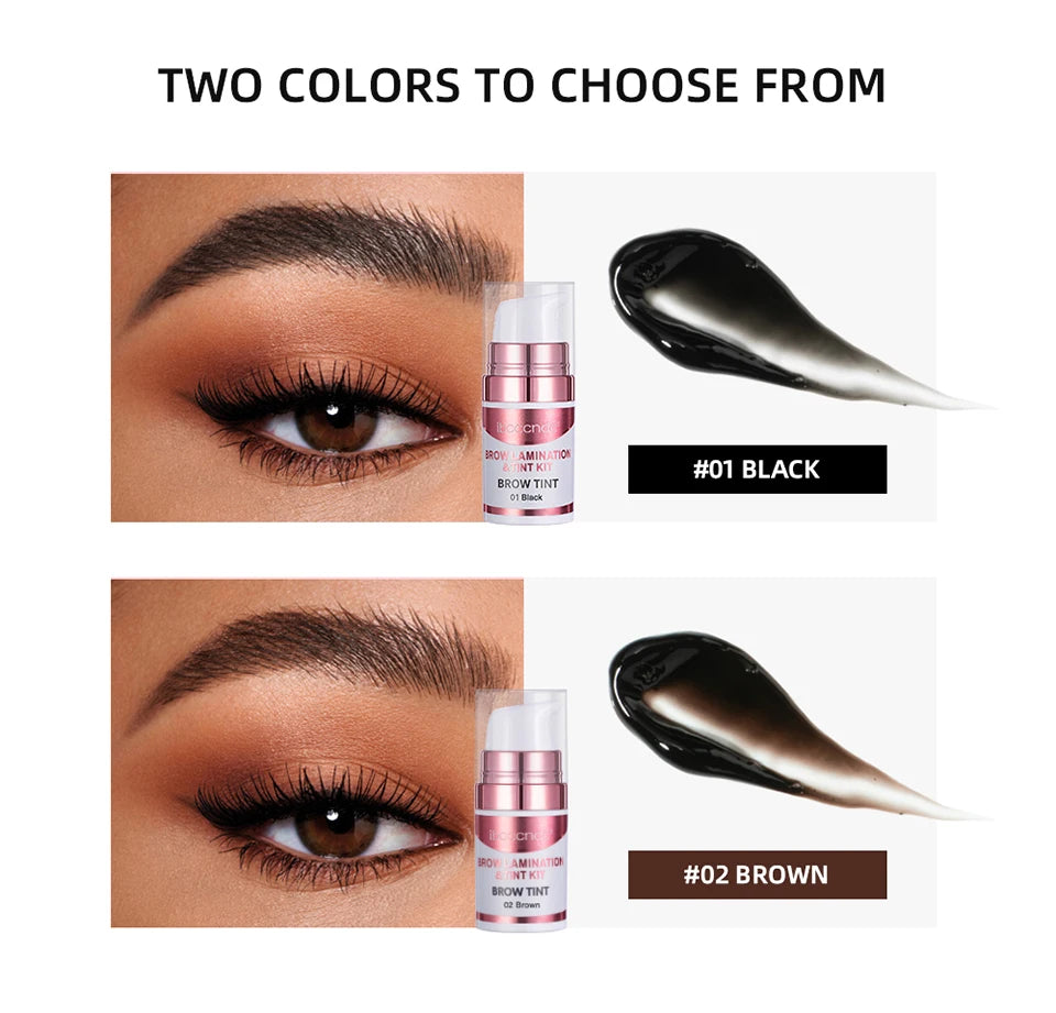 Professional Eyebrow Lamination and Tinting Kit - 10