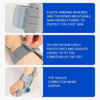 Adjustable Bunion Corrector and Toe Straightener Brace