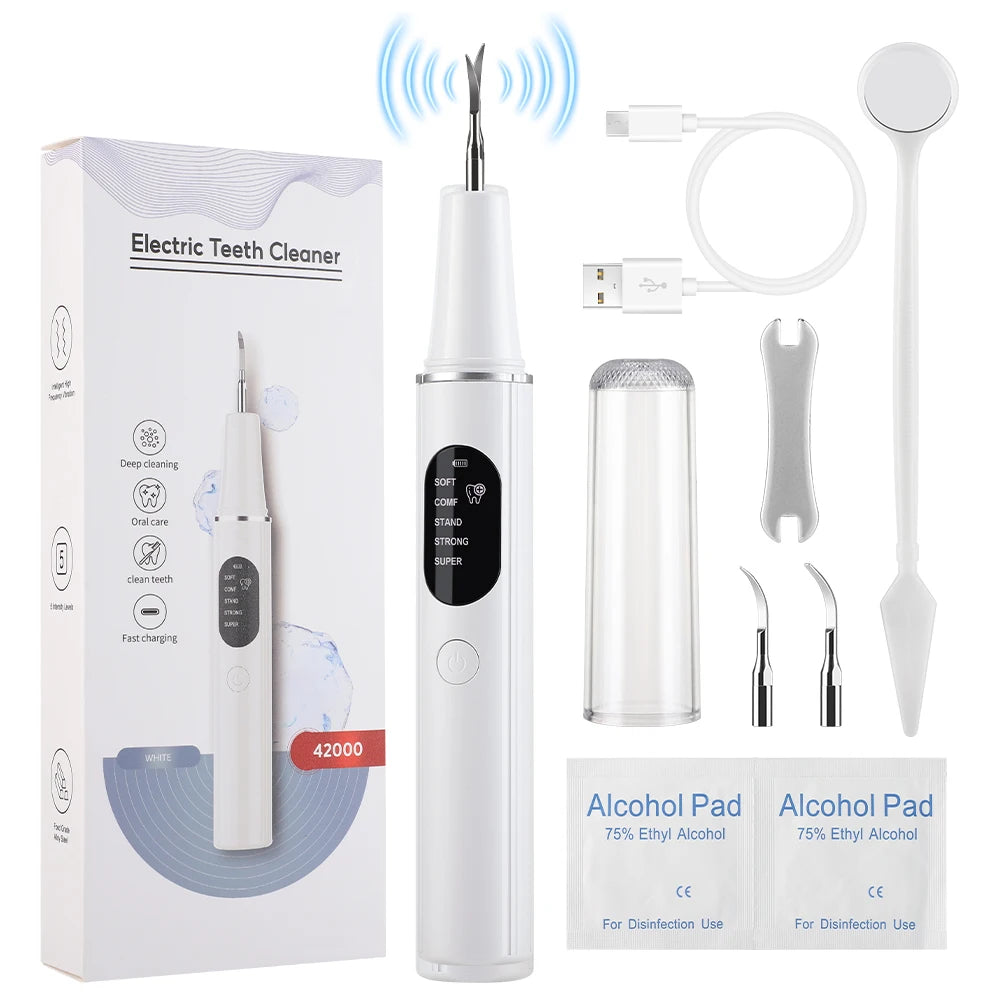 Ultrasonic Dental Scaler for Teeth Tartar and Plaque Removal