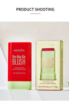 Meidian On The Go Waterproof Blusher Stick Cream Face Makeup