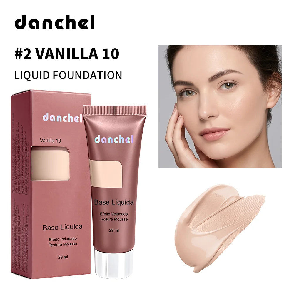 Velvet Matte Liquid Foundation for All-Day Wear