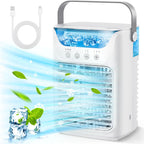 Portable USB Desktop Air Cooler and Humidifier