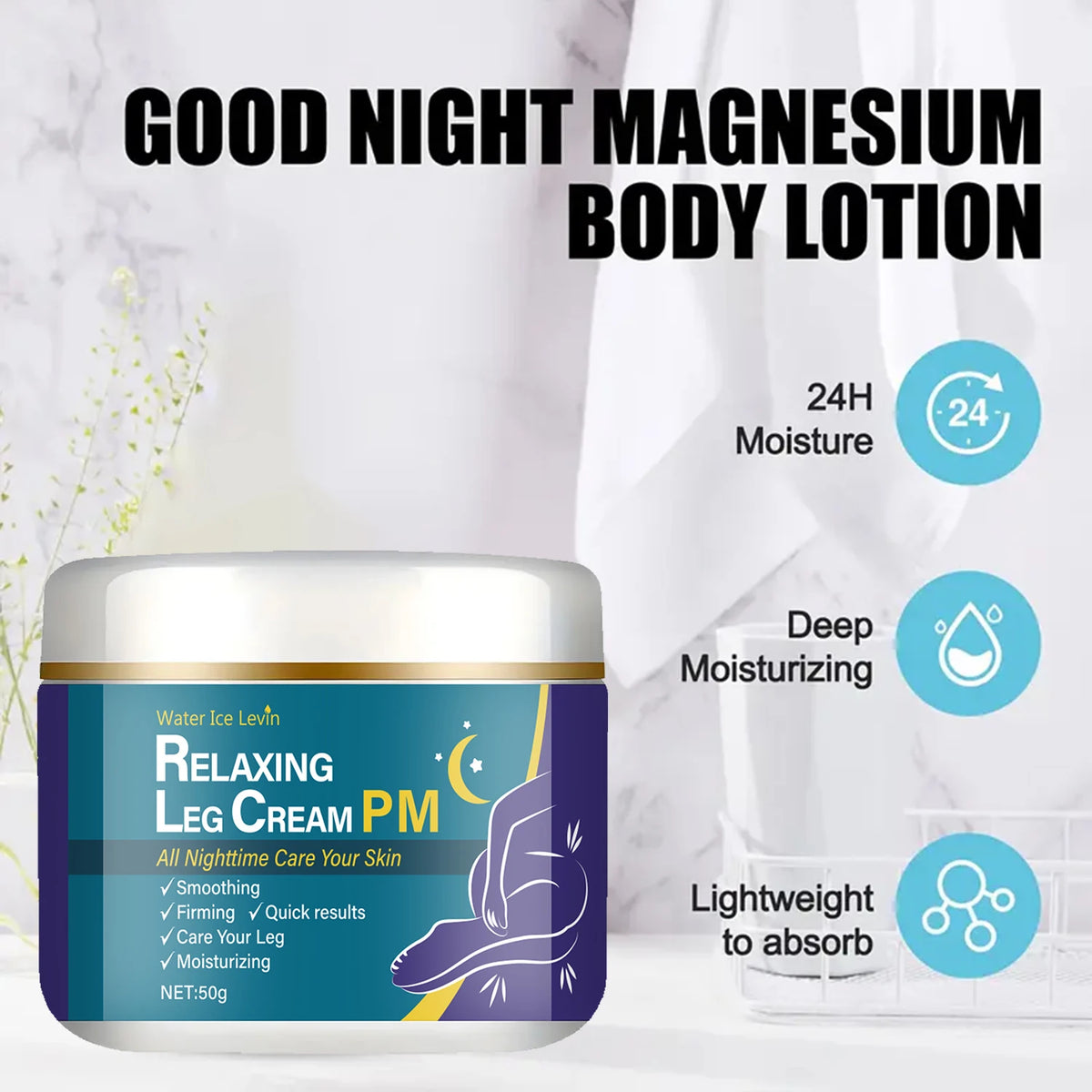 Retinol Collagen Leg Cream Firming Moisturizer for Smooth Skin