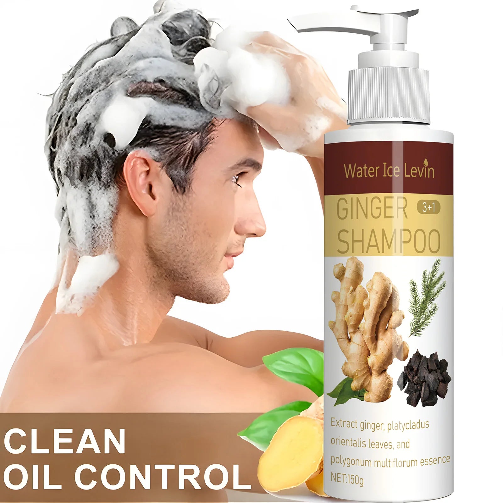 Ginger Hair Growth Shampoo Anti Hair Loss and Scalp Repair Treatment - 5