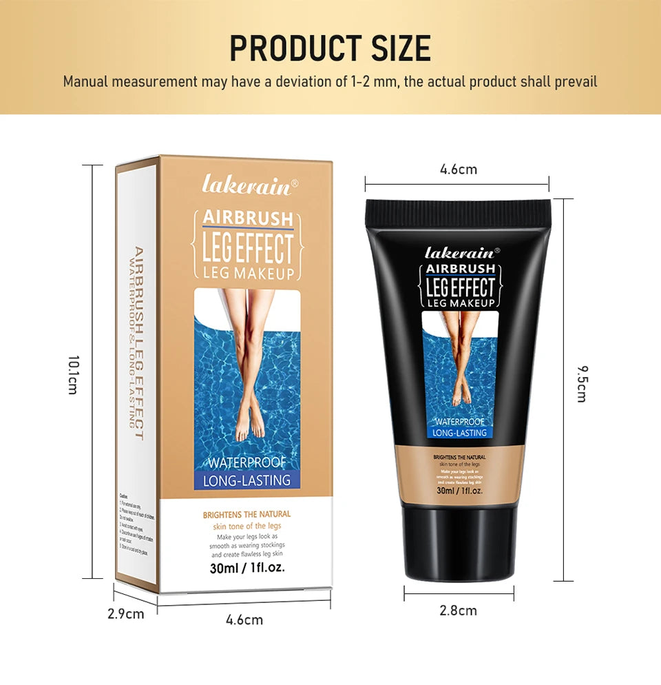 Waterproof Leg Foundation for Flawless Smooth Skin