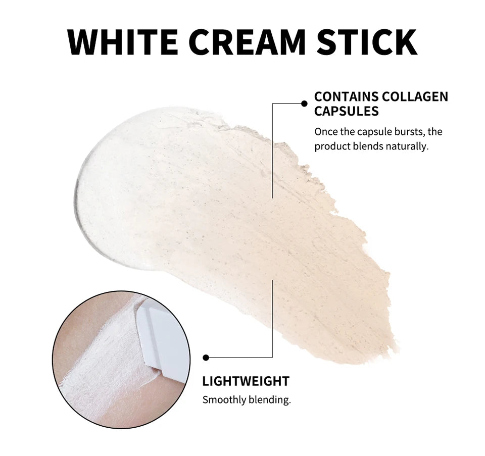Dual-Ended Waterproof Foundation Stick with Built-in Brush - 15