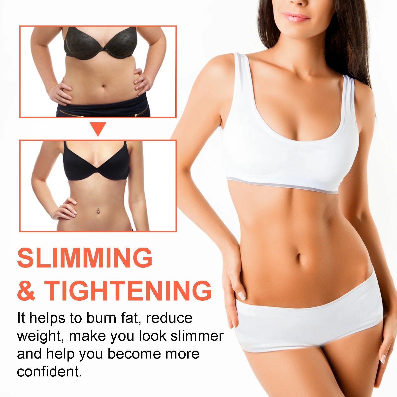 Anti-Cellulite Hot Massage Cream for Body Slimming and Shaping - 10