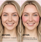 Multi-Use Cream Blush for Cheeks Lips and Eyes