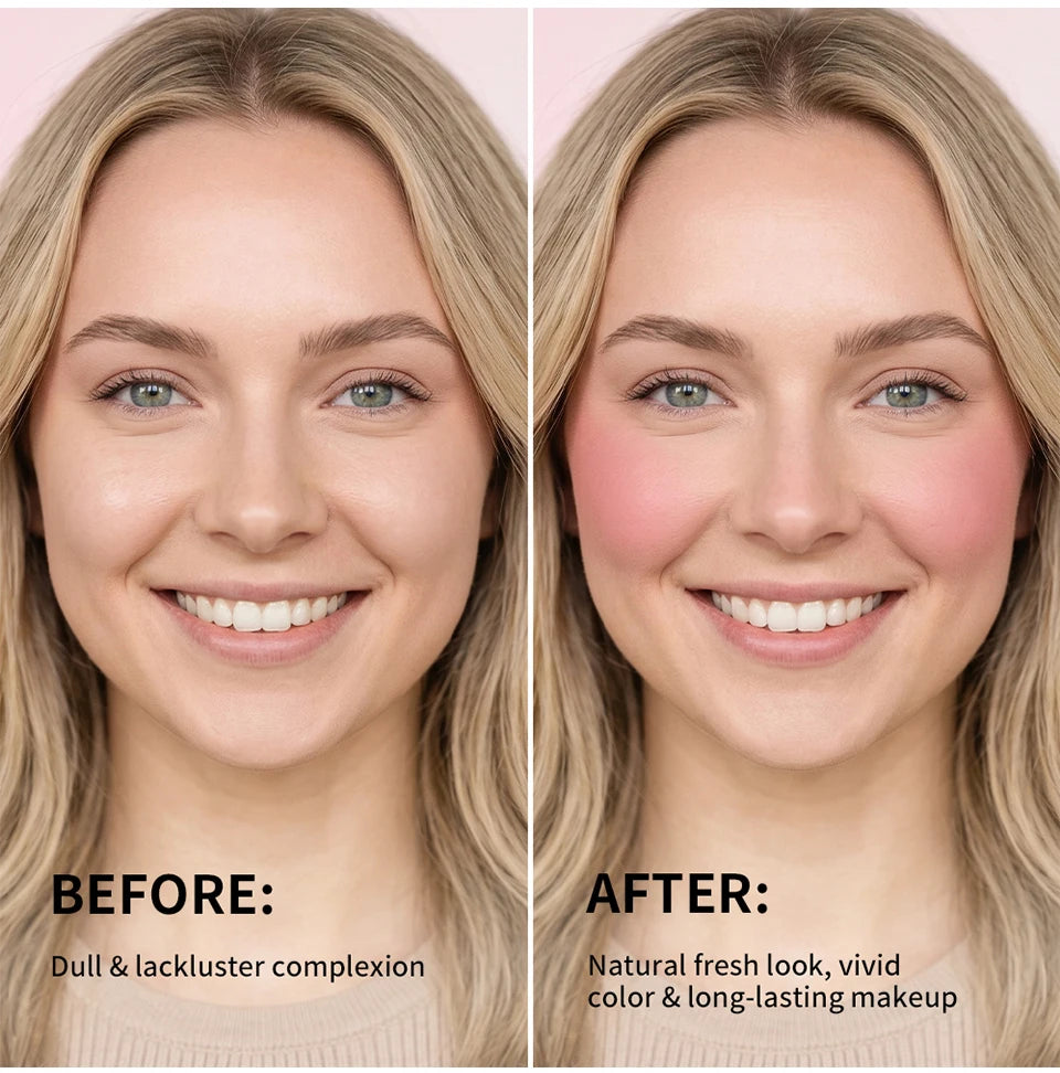 Multi-Use Cream Blush for Cheeks Lips and Eyes