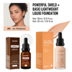 Liquid Foundation and Primer Makeup Set for Long-Lasting Coverage